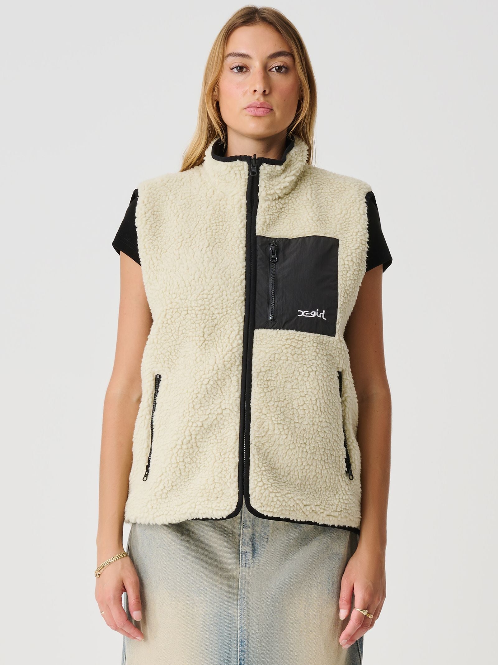 Reversible Core Sherpa Vest