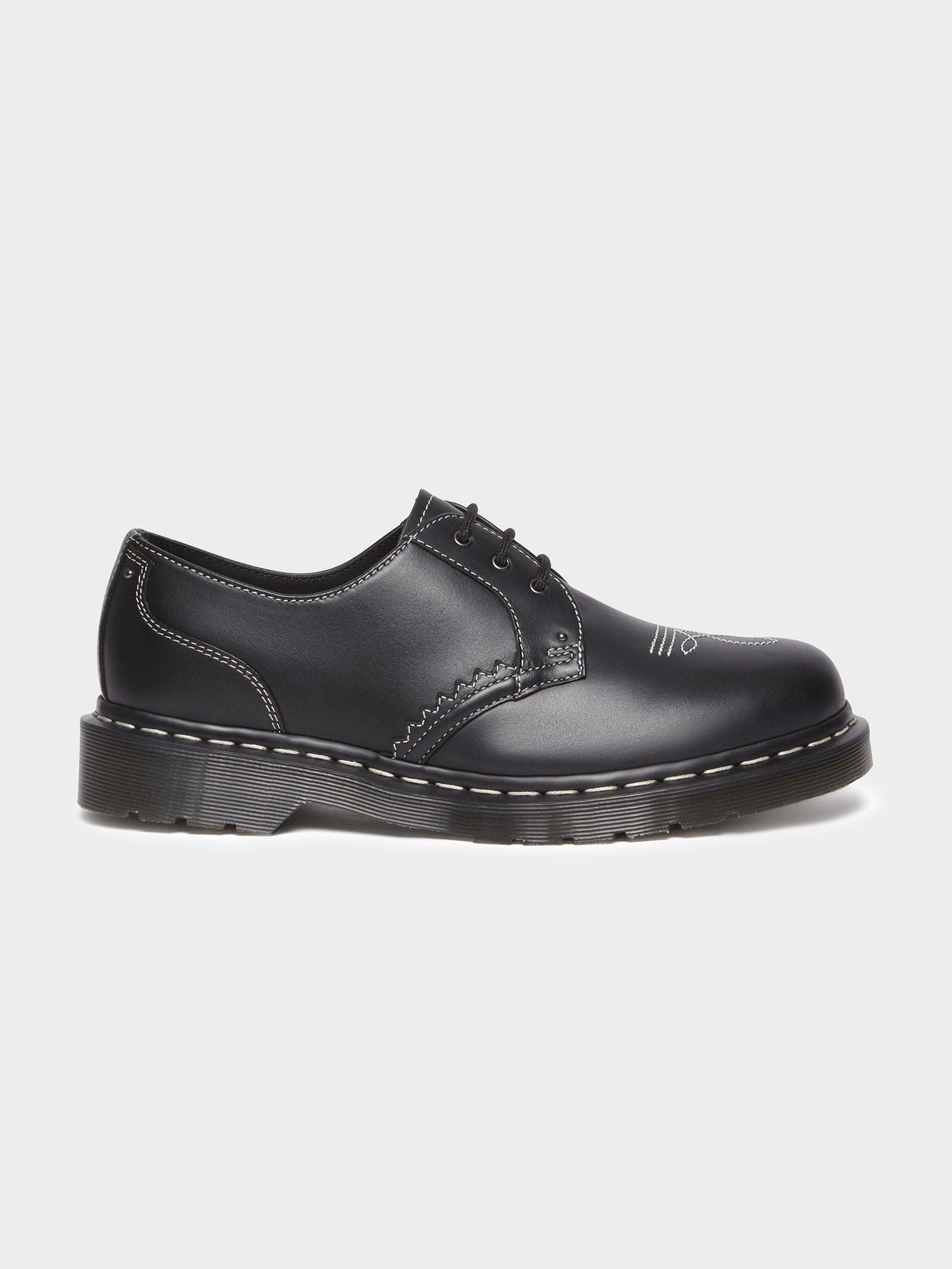 1461 GA 3 Eye Shoe in Black Wanama