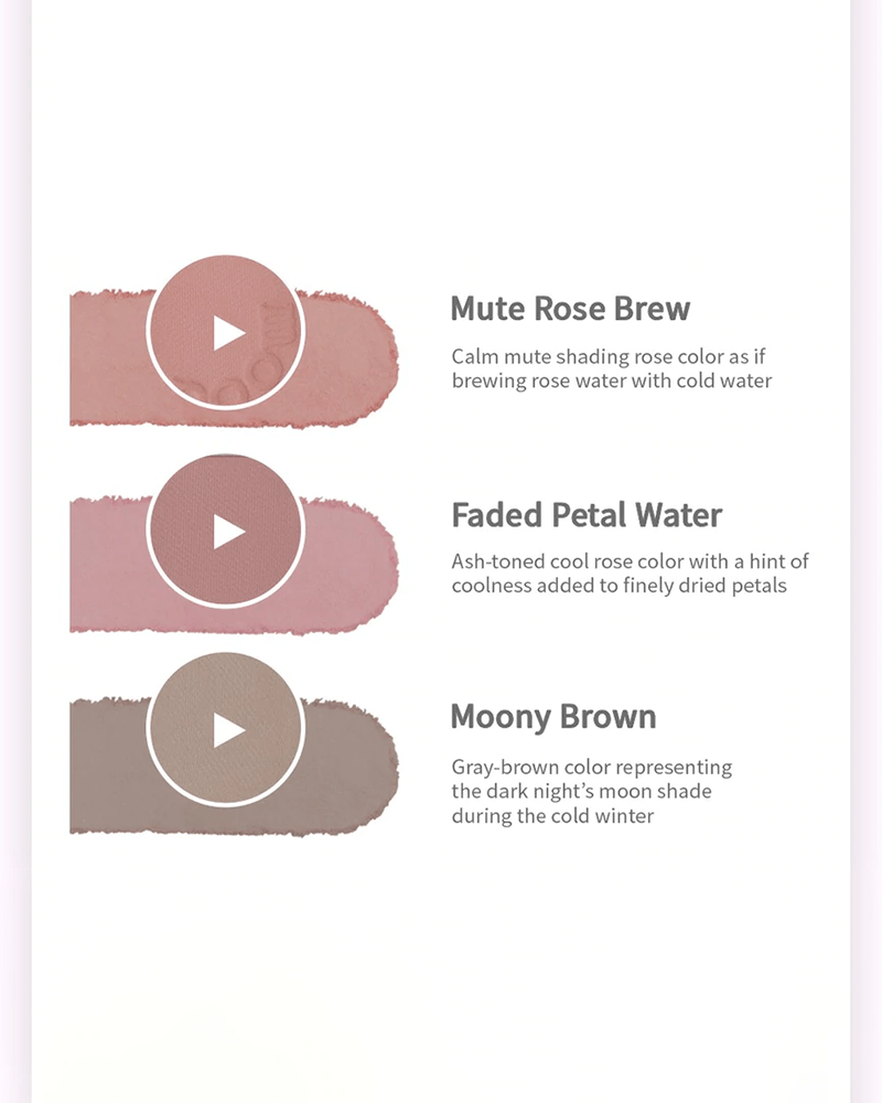 peripera All Take Mood Palette #Moonlike Lavender Pink