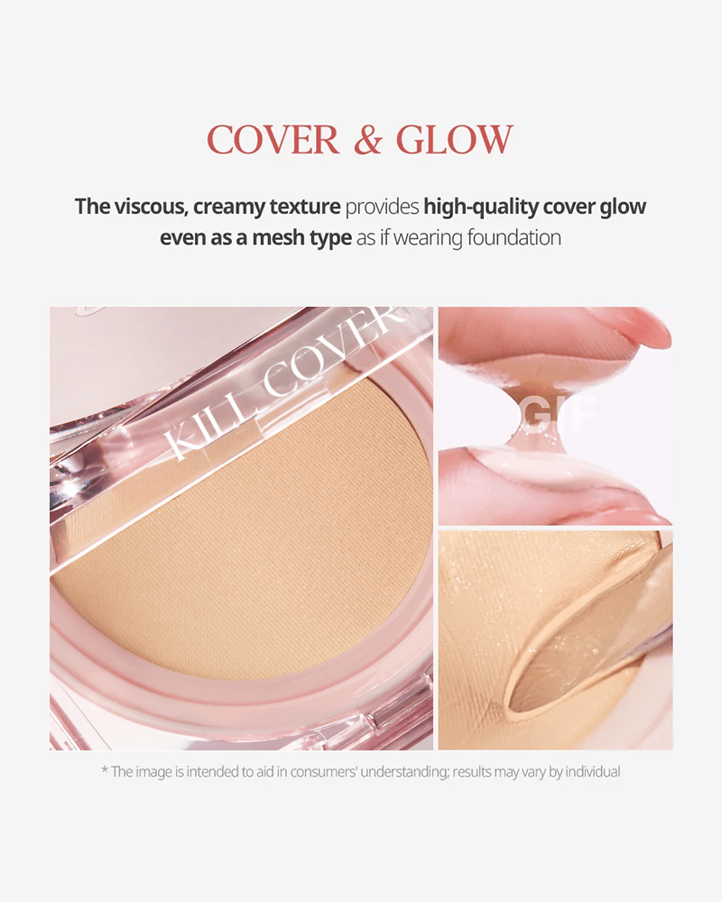 CLIO Kill Cover Mesh Glow Cushion & Refill