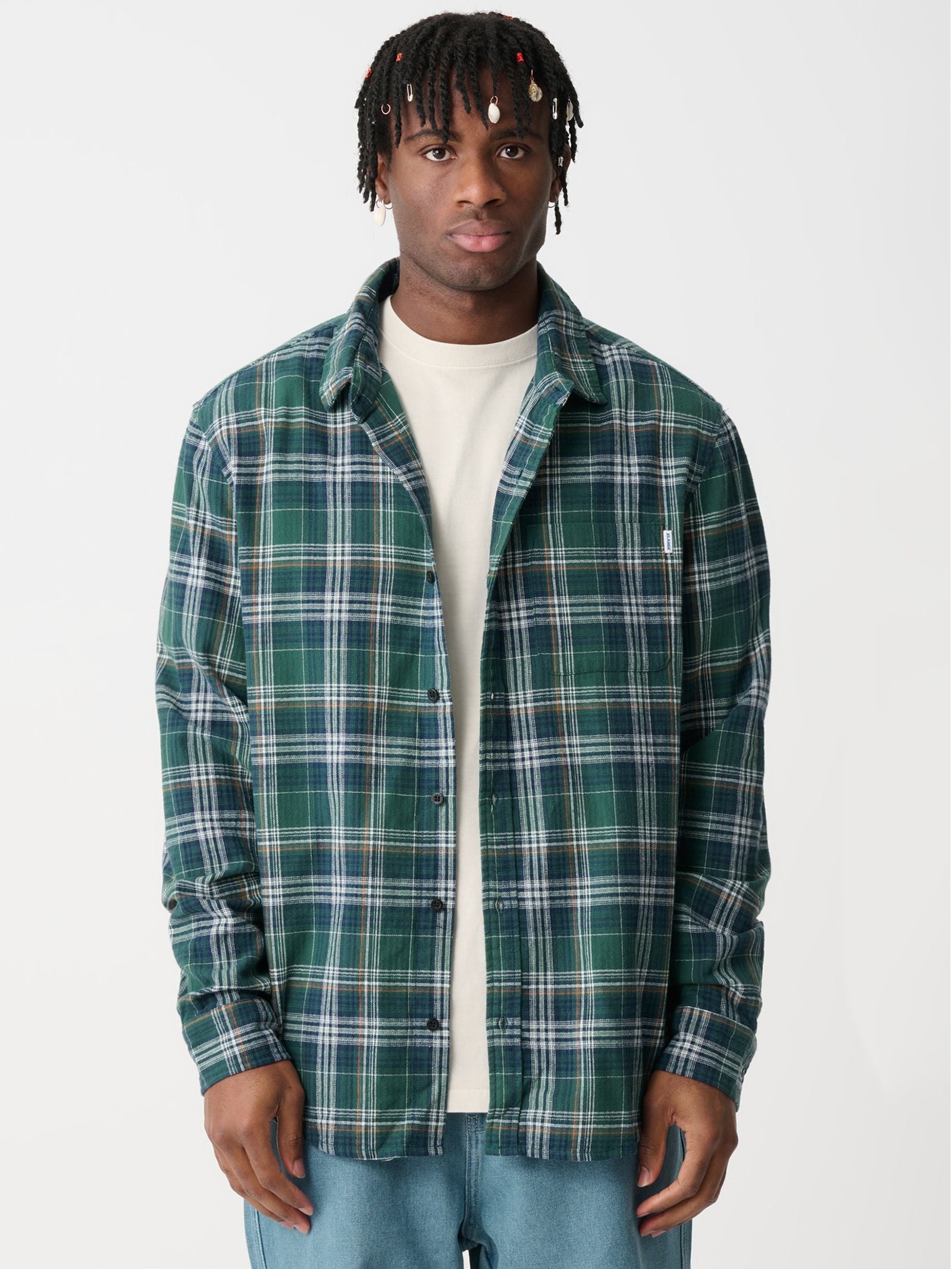 Stung Check Long Shirt