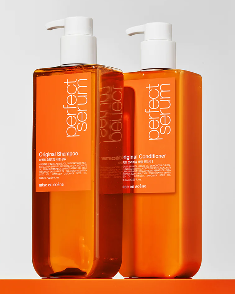 Mise en Scene Perfect Original Serum Shampoo/Conditioner