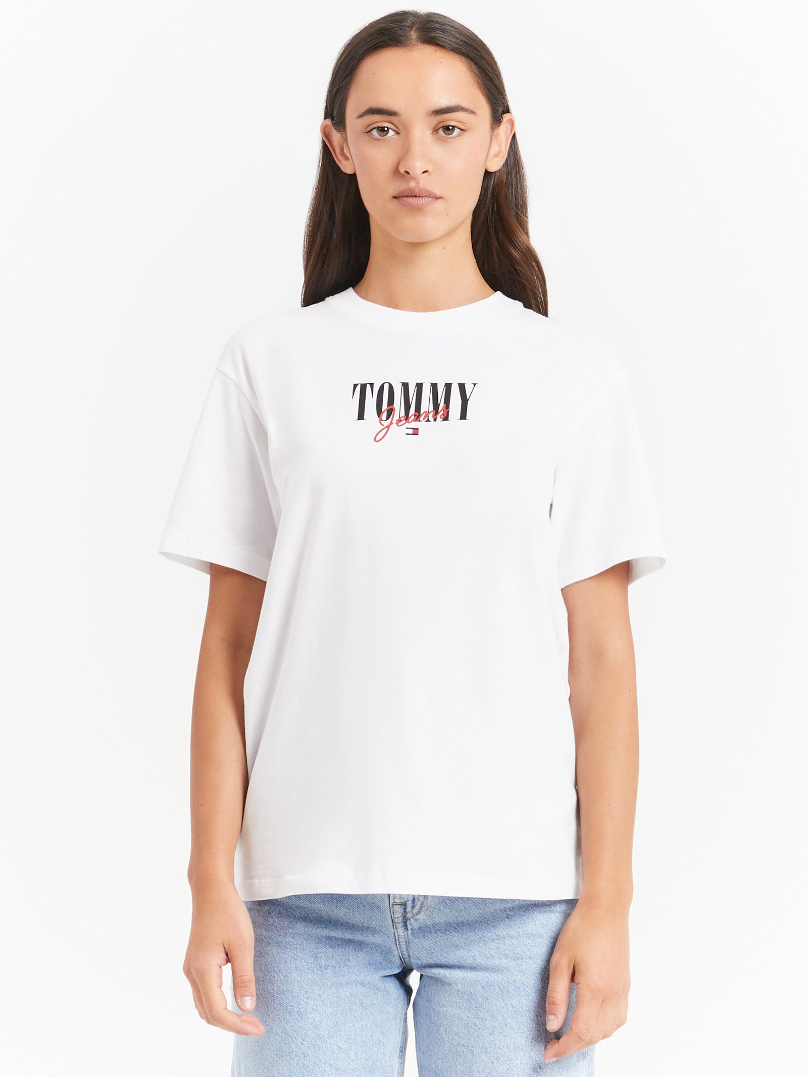 Relaxed Essential Logo T-Shirt in White