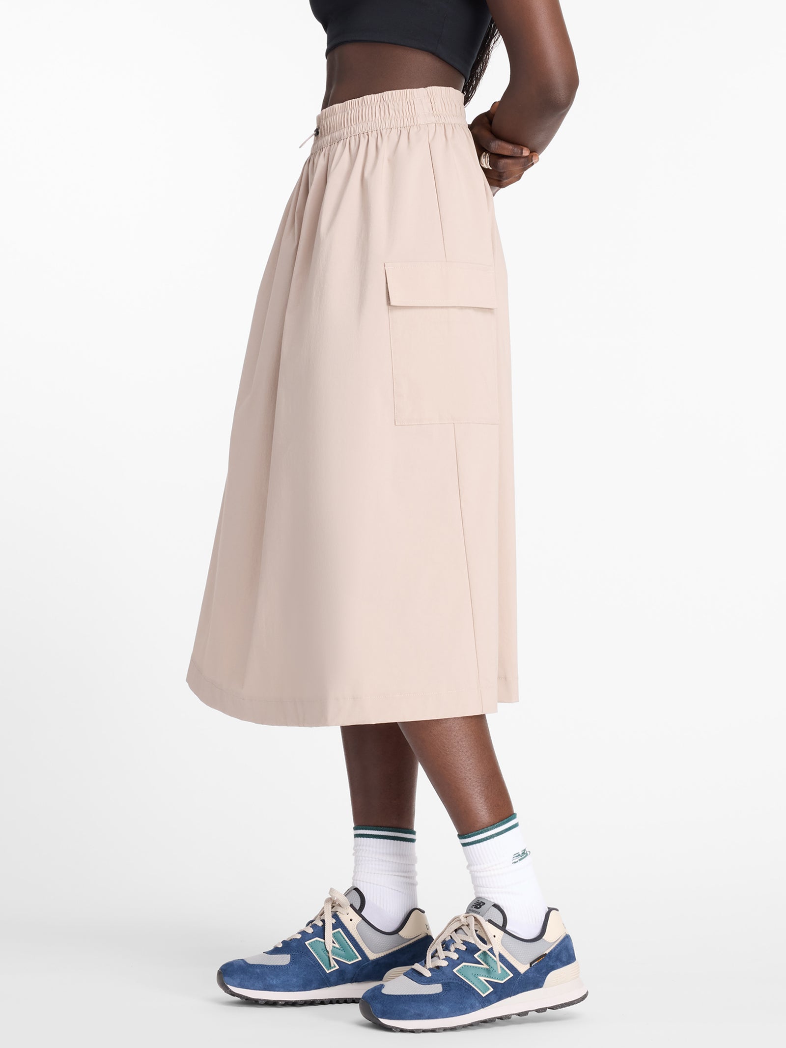 Midi Cargo Skirt