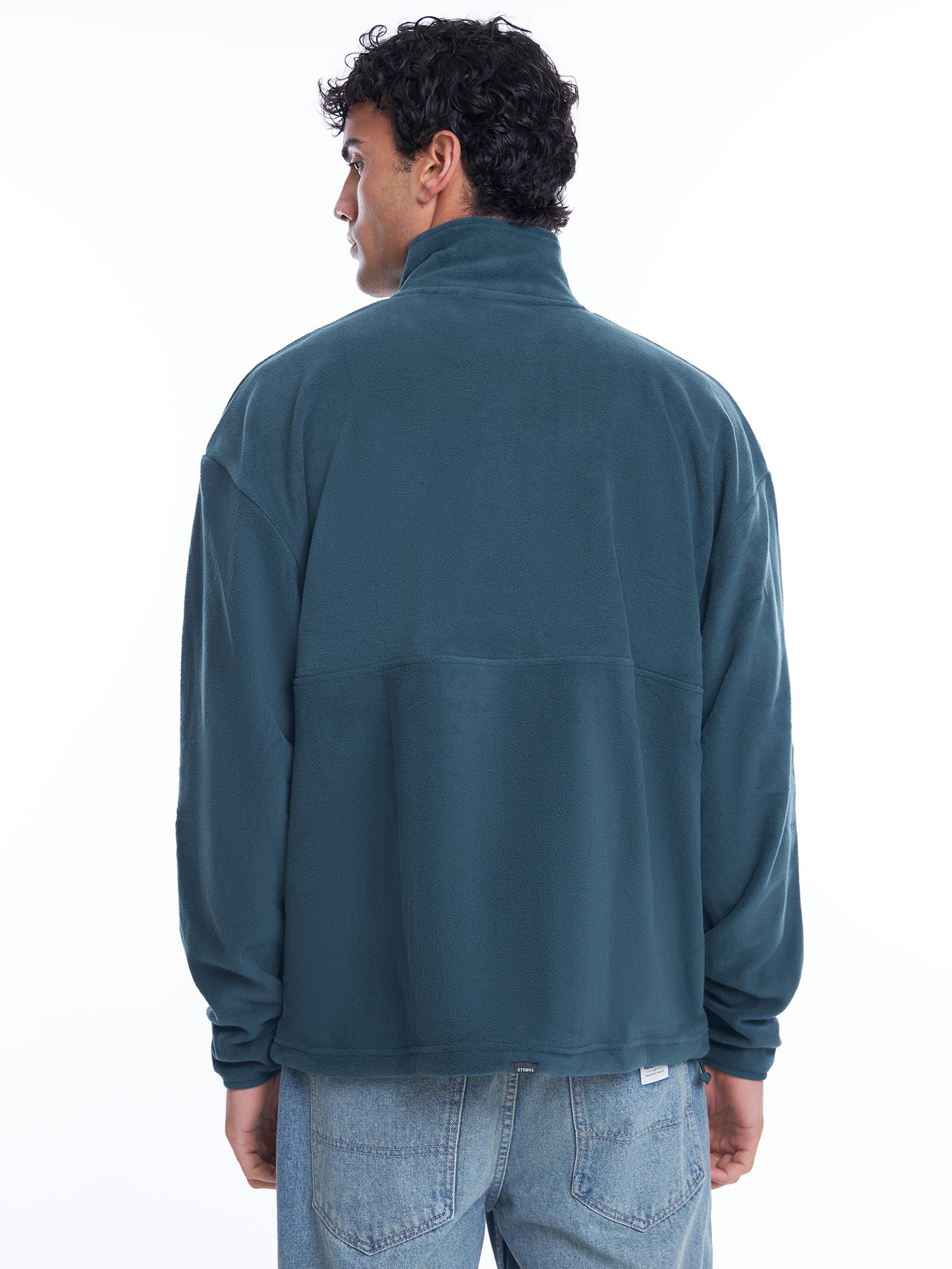 Warped Decisions Quarter Zip Fleece