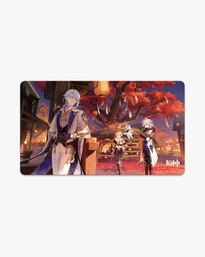 Genshin Impact Desk Mat - Hues of the Violet Garden