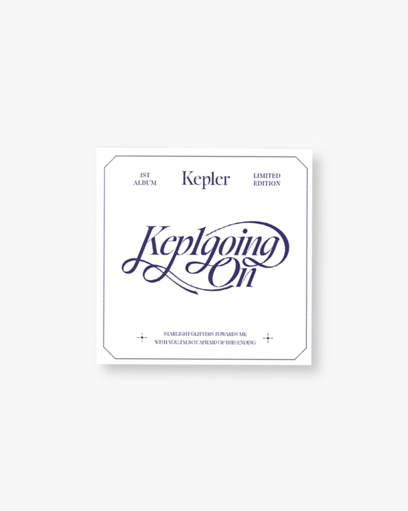 Kep1er -1ST FULL ALBUM [Kep1going On] (Limited Ver.)