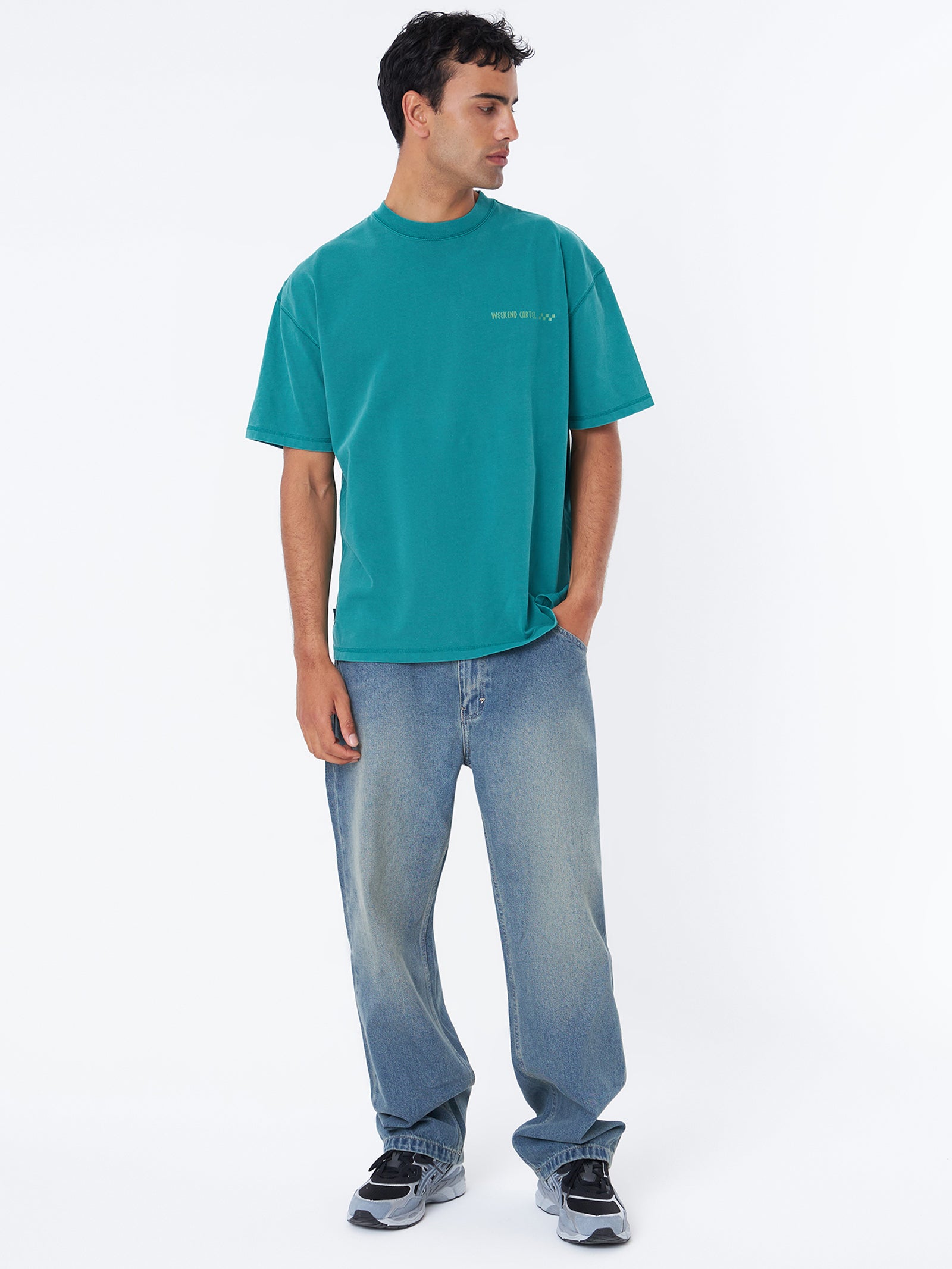 Gyros Ss Tee - Pigment Green