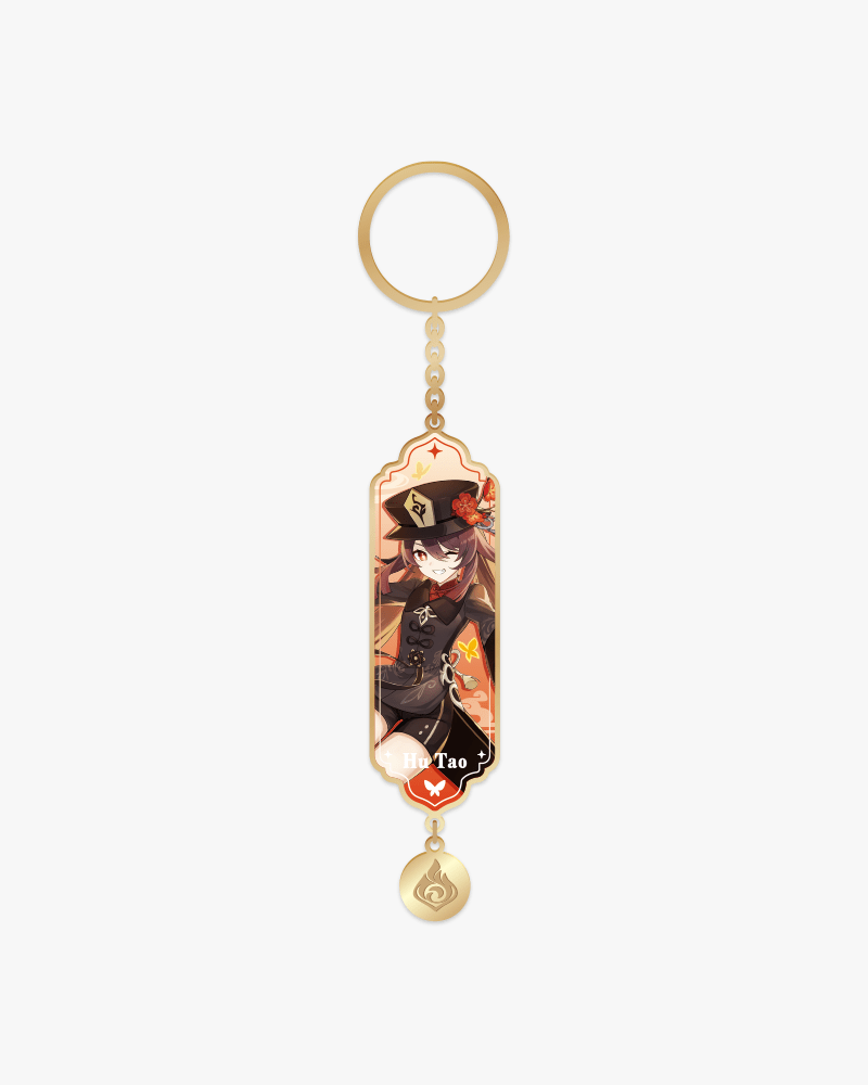 Genshin Impact Character Metal Keychain