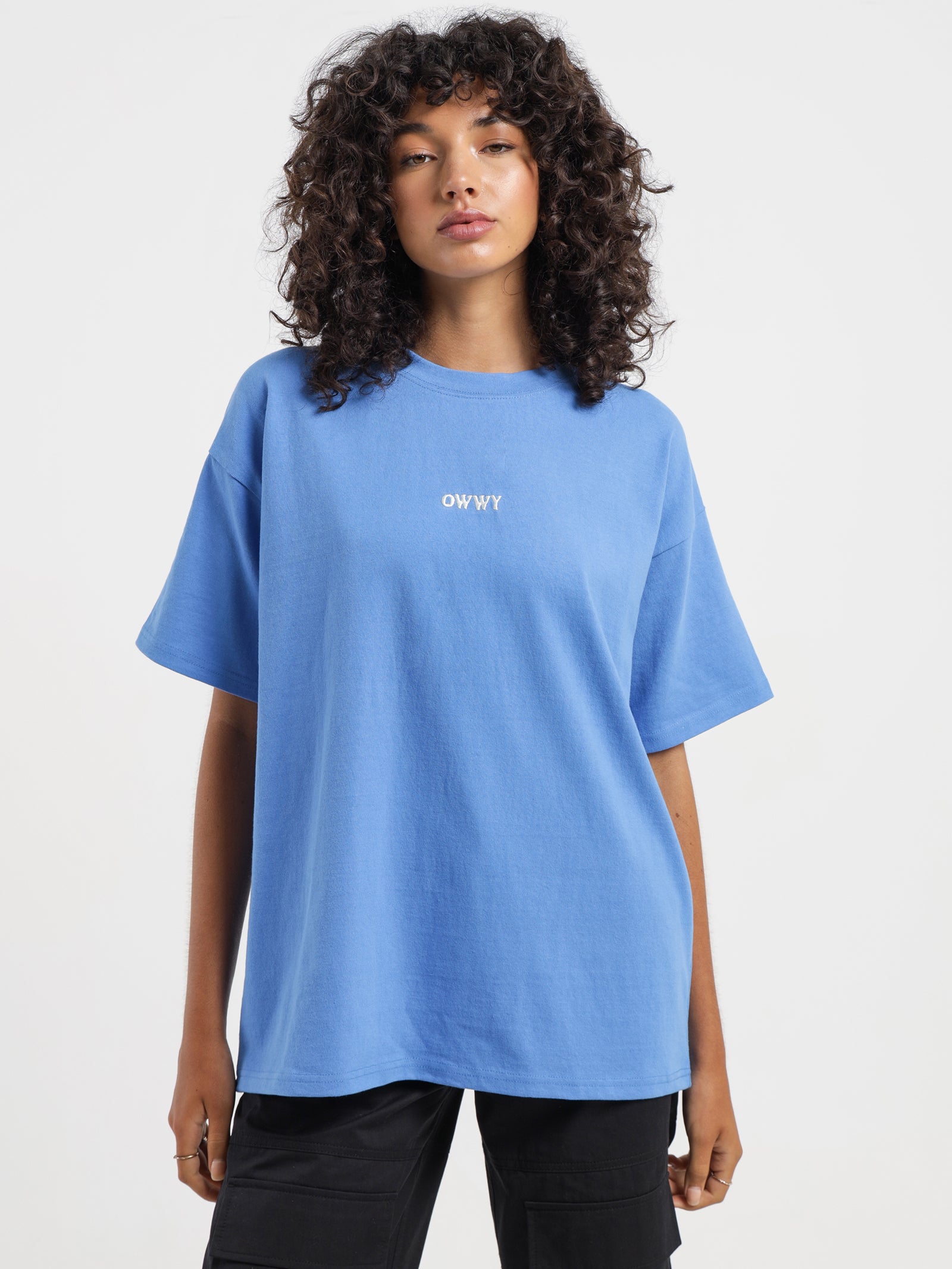 Heavyweight Logo T-Shirt in Azure