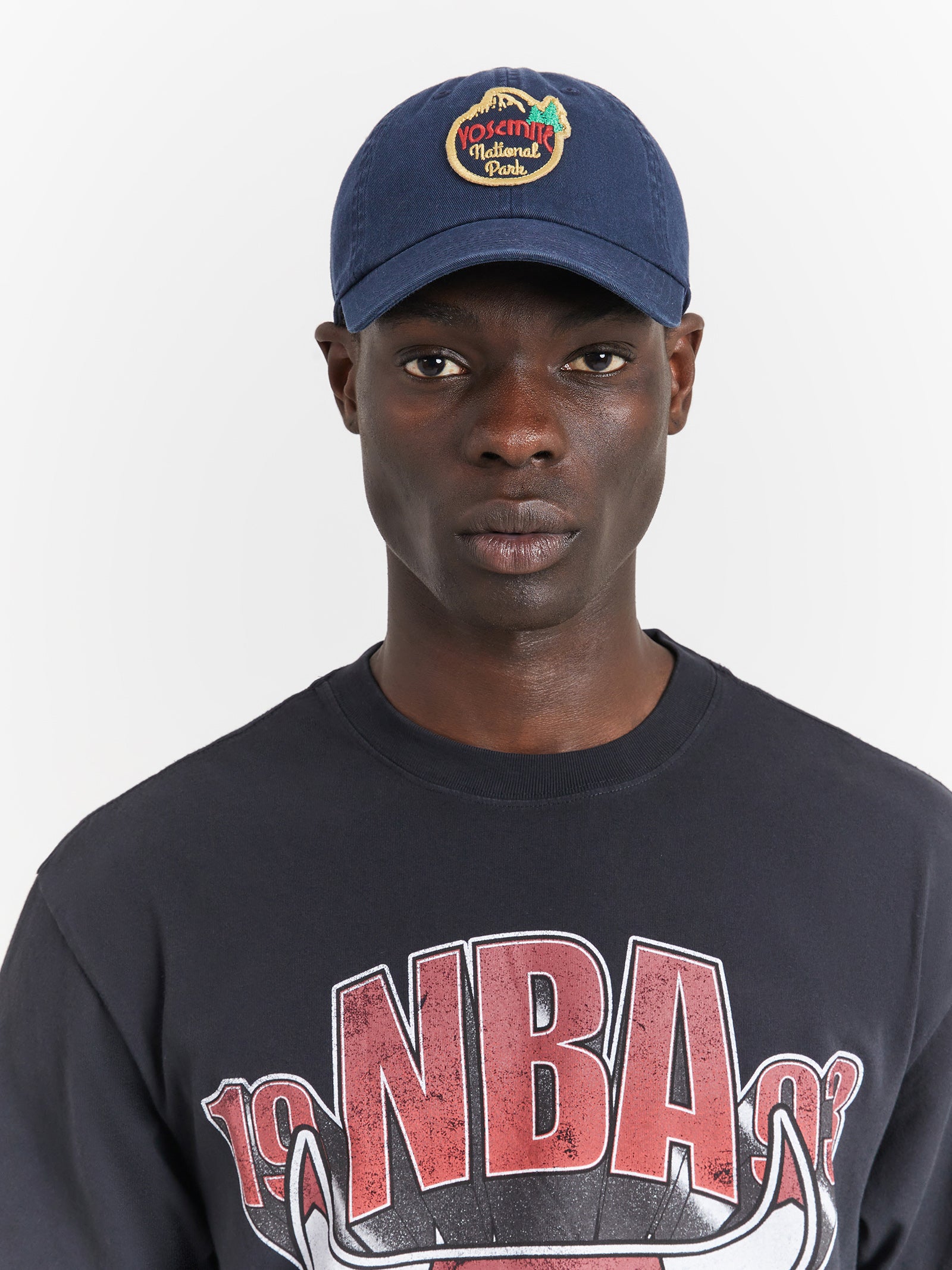 Yosemite Patch Ball Park Cap in Navy