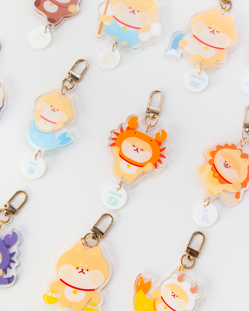 SUKOSHI MO Horoscope Keychain