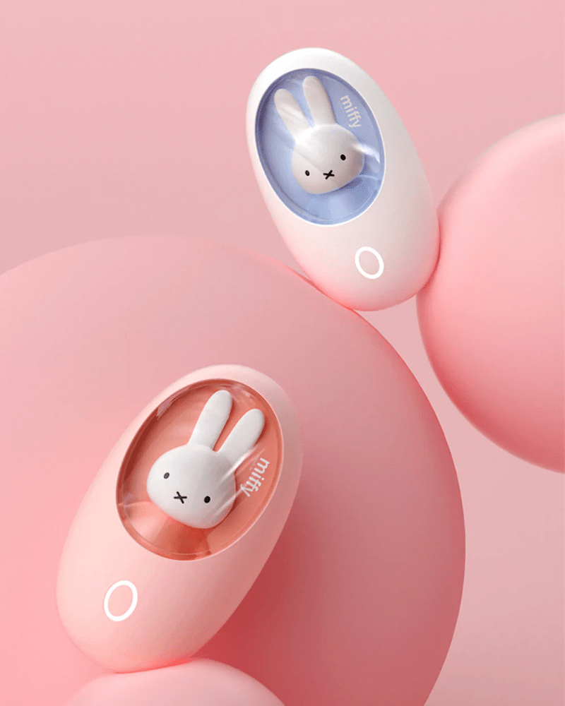 MIPOW x Miffy Spaceship Hand Warmer Egg