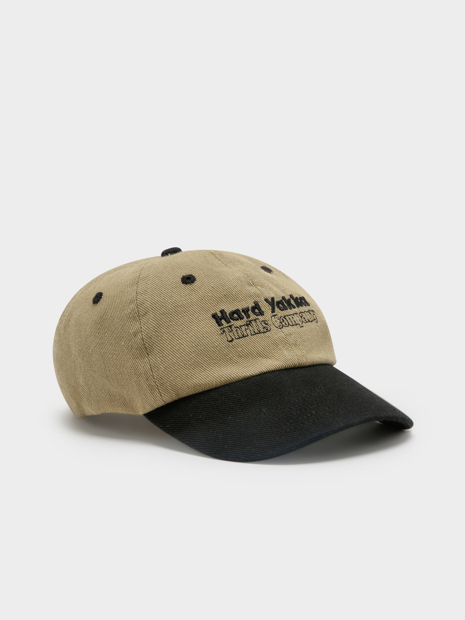 Hard Yakka Double 6 Panel Cap in Tan