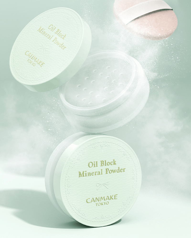 CANMAKE Oil Block Mineral Powder