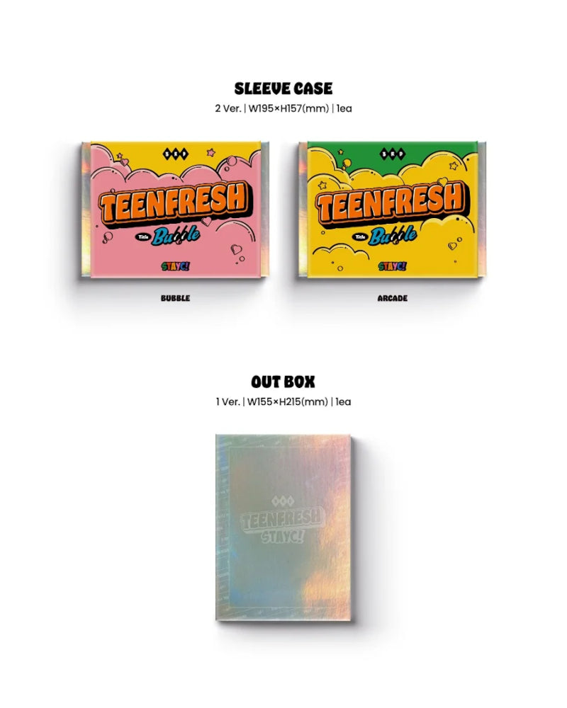 STAYC - 3RD MINI ALBUM [TEENFRESH] (2 Versions)