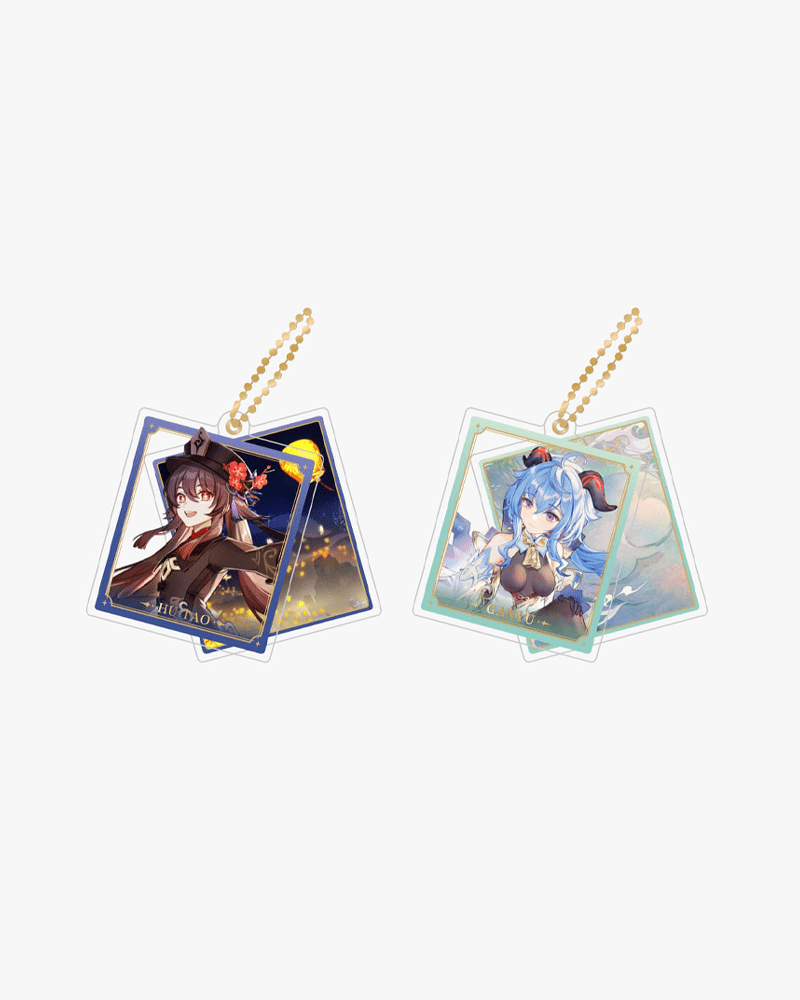 Genshin Impact Scenery Acrylic Keyring