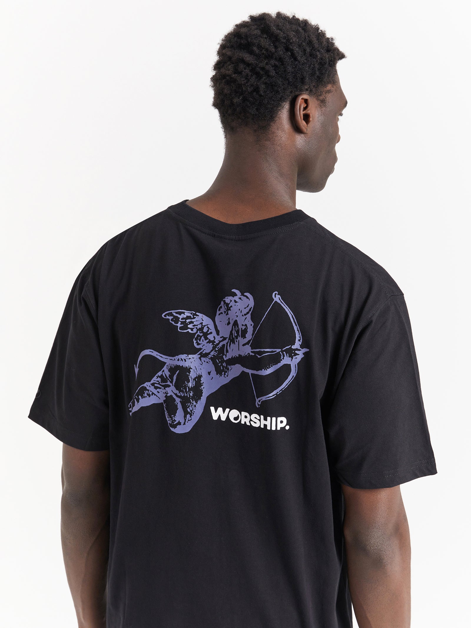 Cherub T-Shirt in Black