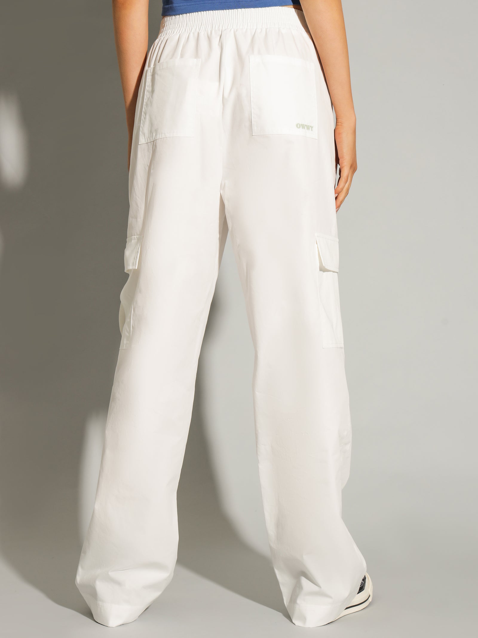 Down Town Cargo Pants in Off White