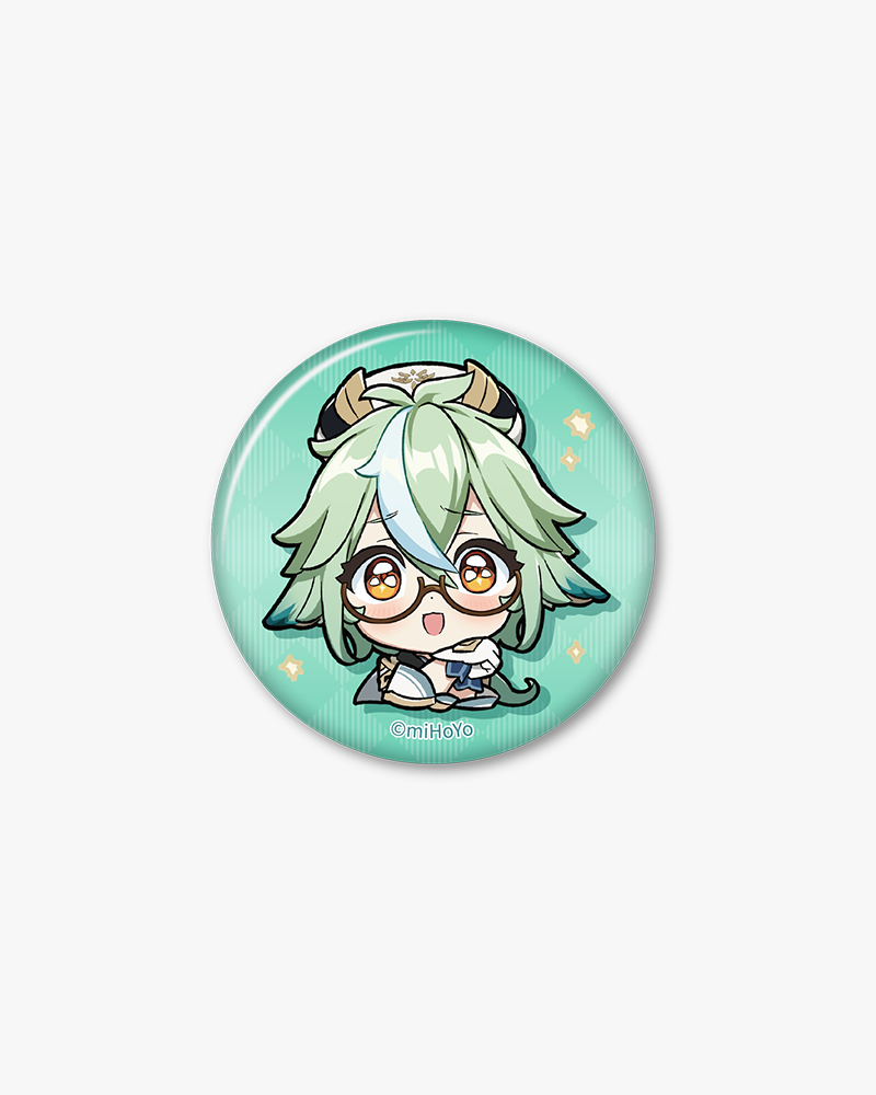 Genshin Impact Chibi Character Emote Badge Vol.2