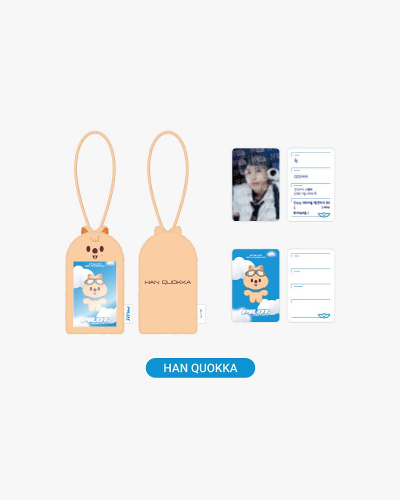 STRAY KIDS 3RD FANMEETING 'PILOT : FOR ¡ï¡ï¡ï¡ï¡ï' SKZOO CARRIER NAME TAG SET