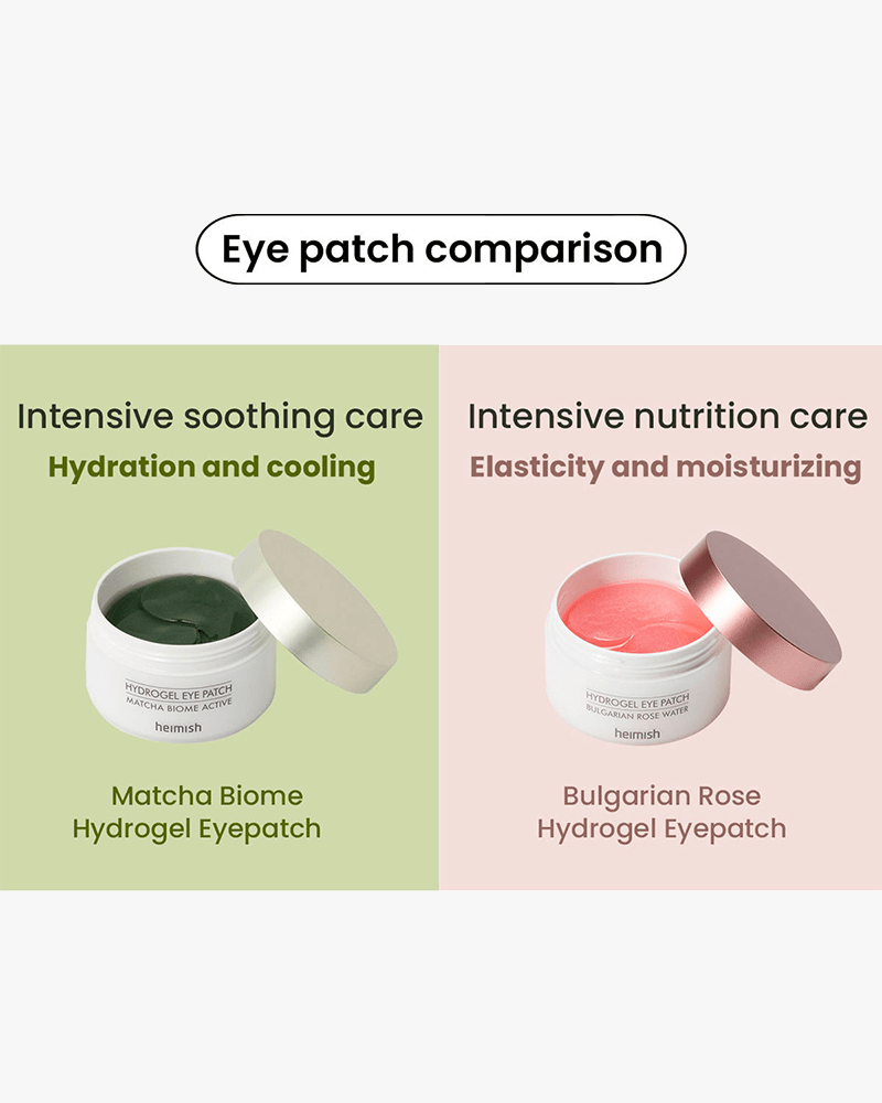 heimish Matcha Biome Hydrogel Eye Patch