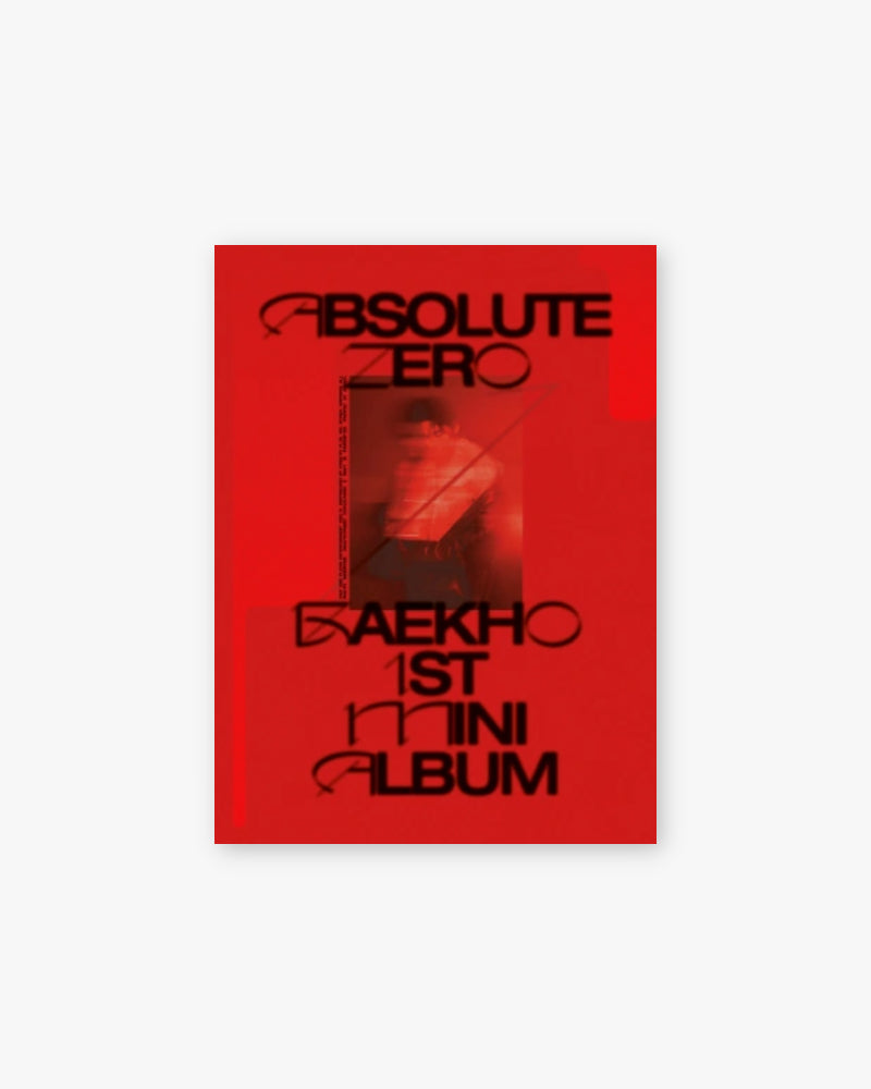 BAEKHO - ABSOLUTE ZERO (1ST Mini Album) (2 VERSIONS)