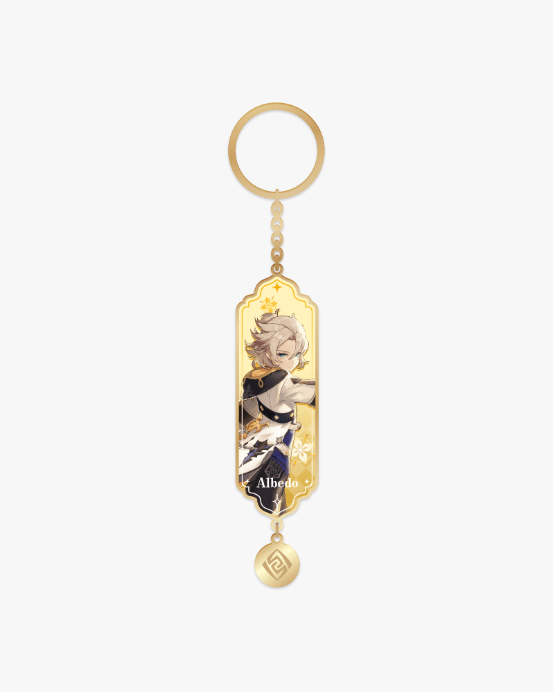 Genshin Impact Character Metal Keychain