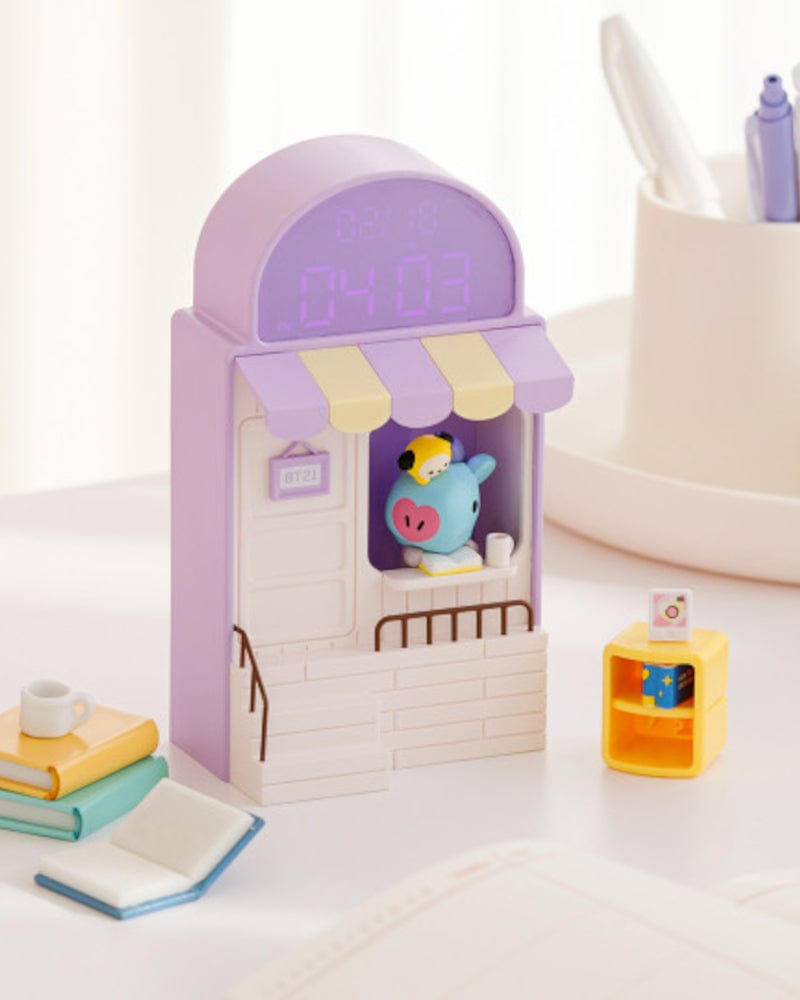 BT21 MANG BABY MY LITTLE BUDDY LED Digital Cafe Clock