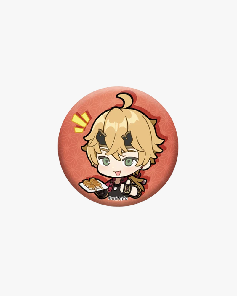 Genshin Impact Chibi Character Emote Badge Vol.2