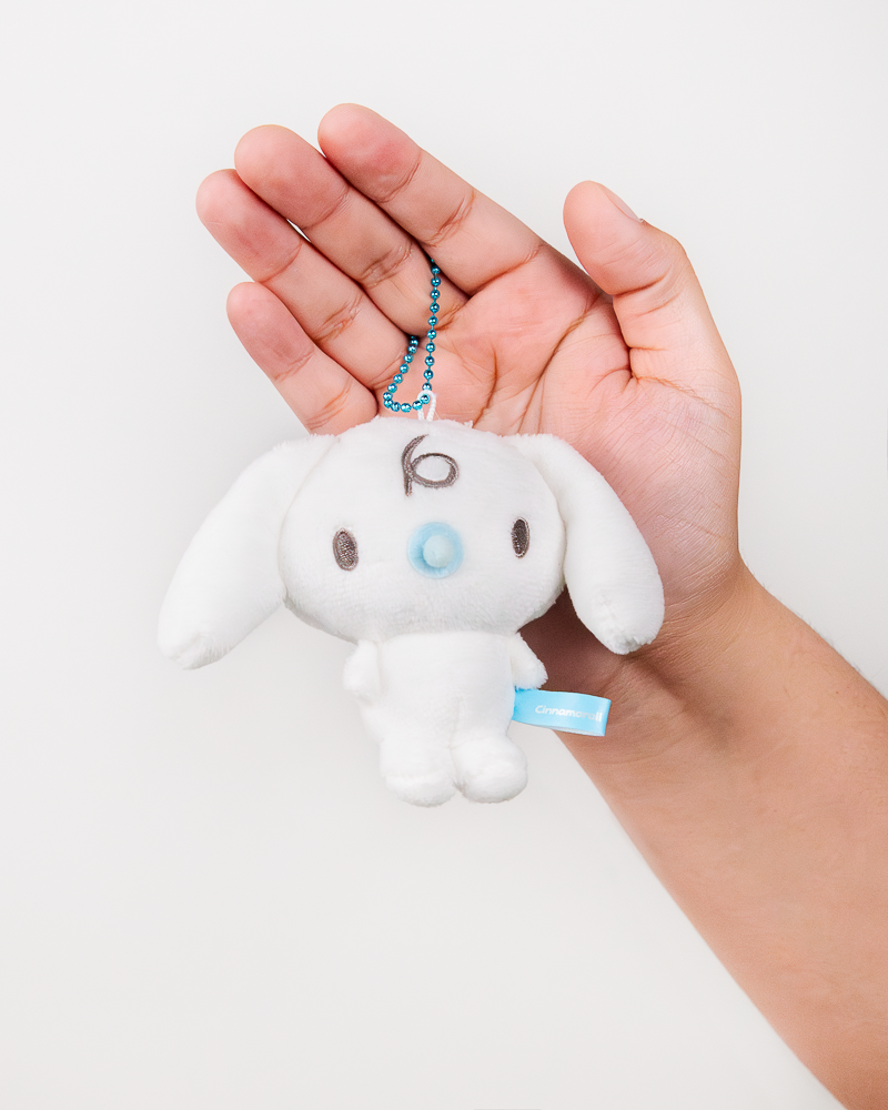 Sanrio Cinnamoroll and Milk Plush Keychain