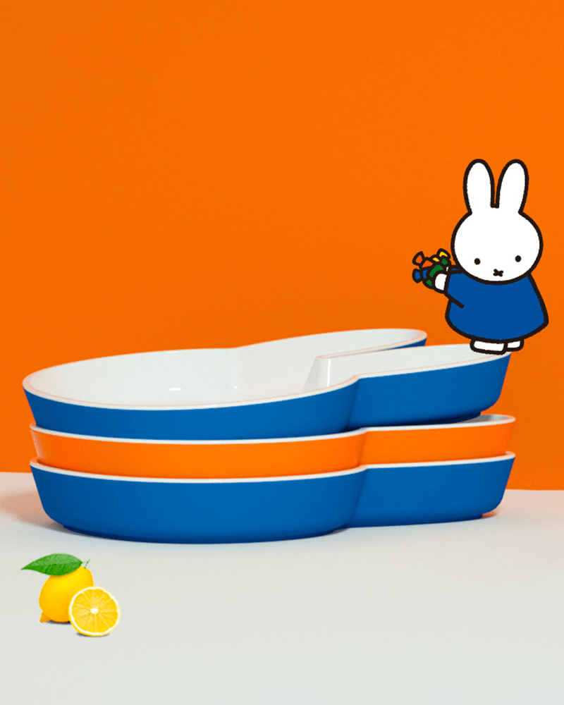 Miffy Miffy-shaped Ceramic Dish