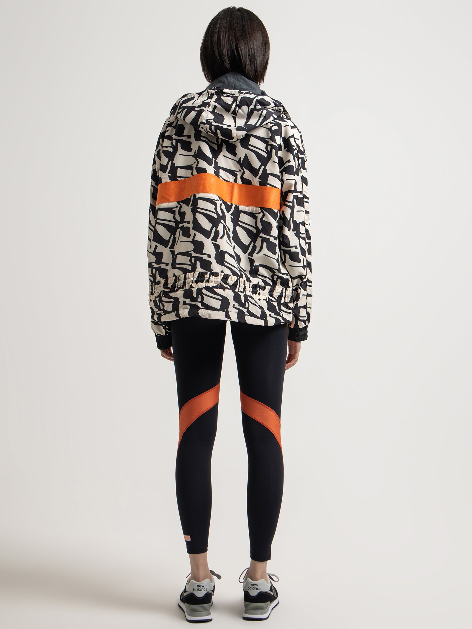 Man Down Reversible Jacket in Abstract Print