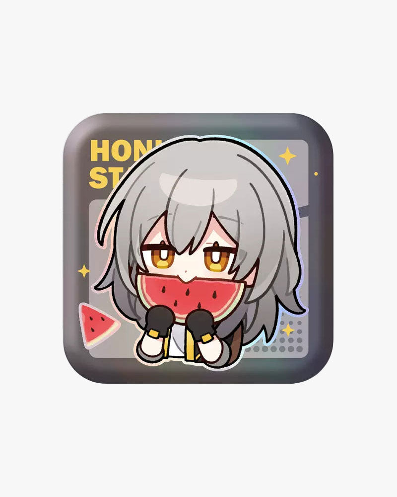 Honkai: Star Rail Pom-Pom Gallery Series Square Badge