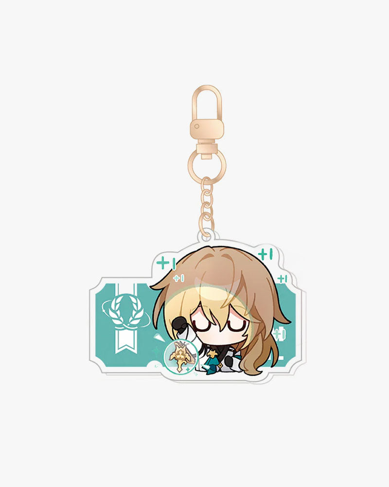 Honkai: Star Rail Pom-Pom Gallery Series Acrylic Keychain