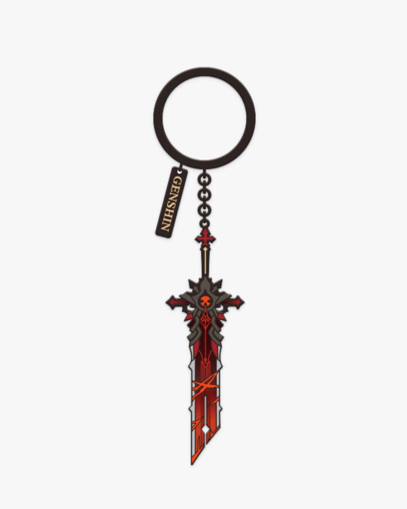 Genshin Impact Epitome Invocation Weapon Keychain