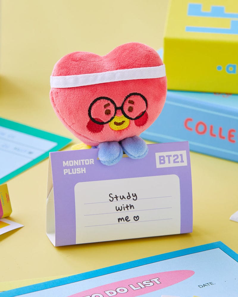 BT21 TATA Study With Me Monitor Plush