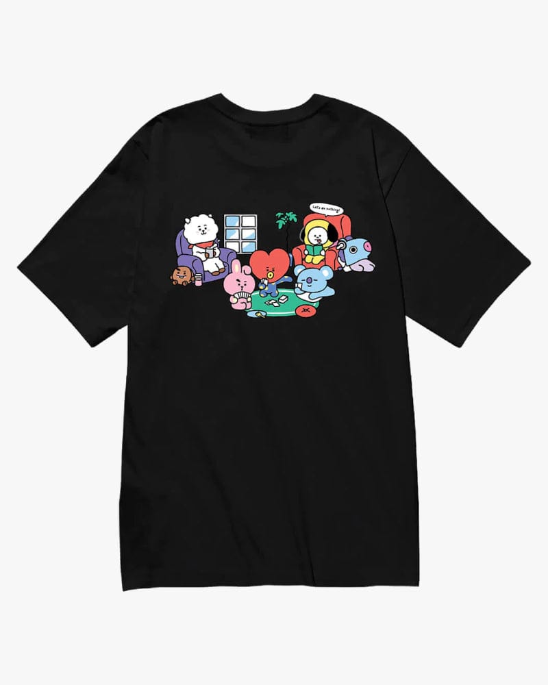 BT21 Healing Time T-Shirt Black