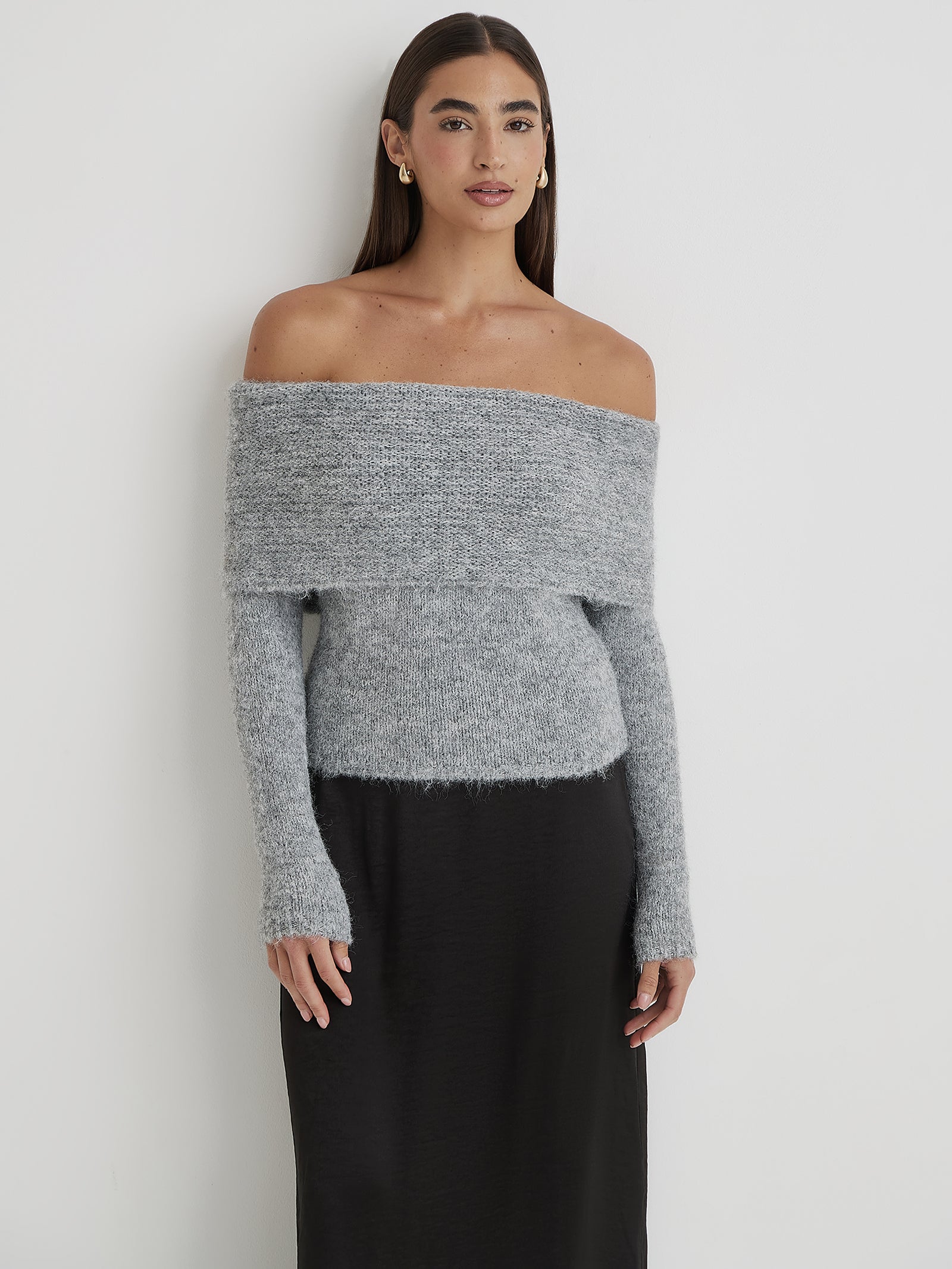 Krissy Top In Grey