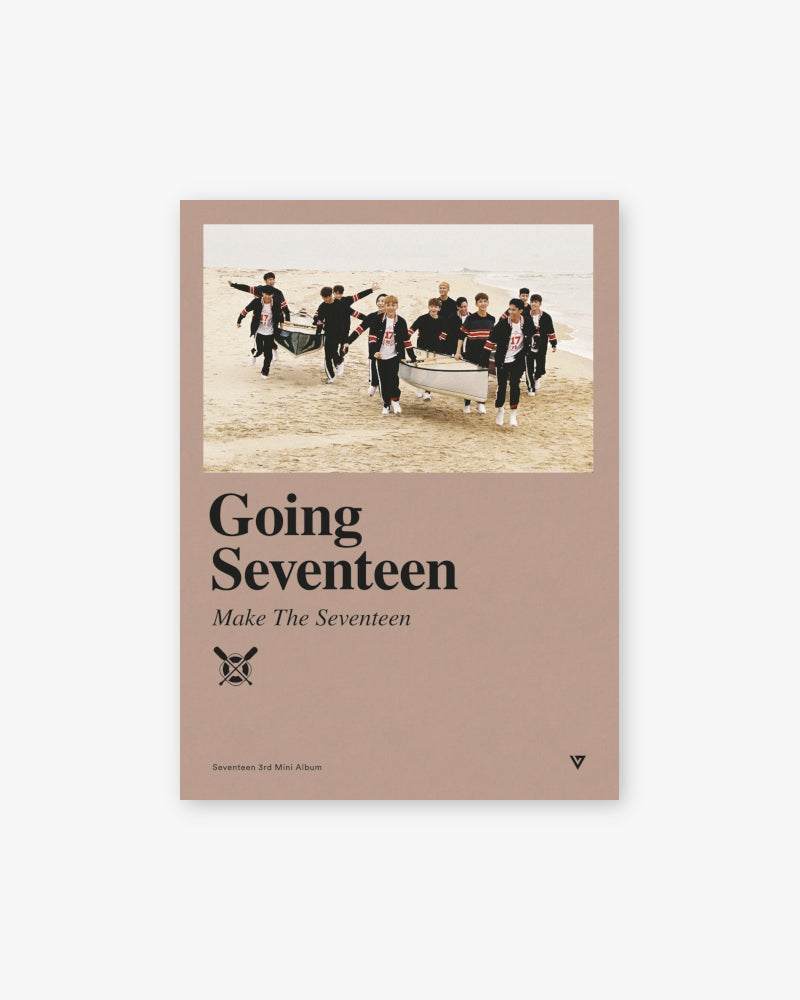 SEVENTEEN - GOING SEVENTEEN (3RD MINI ALBUM) (REPACKAGE ALBUM) (3 VERSIONS)