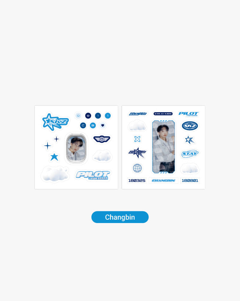 STRAY KIDS 3RD FANMEETING 'PILOT : FOR ¡ï¡ï¡ï¡ï¡ï' SMARTPHONE DECO SET