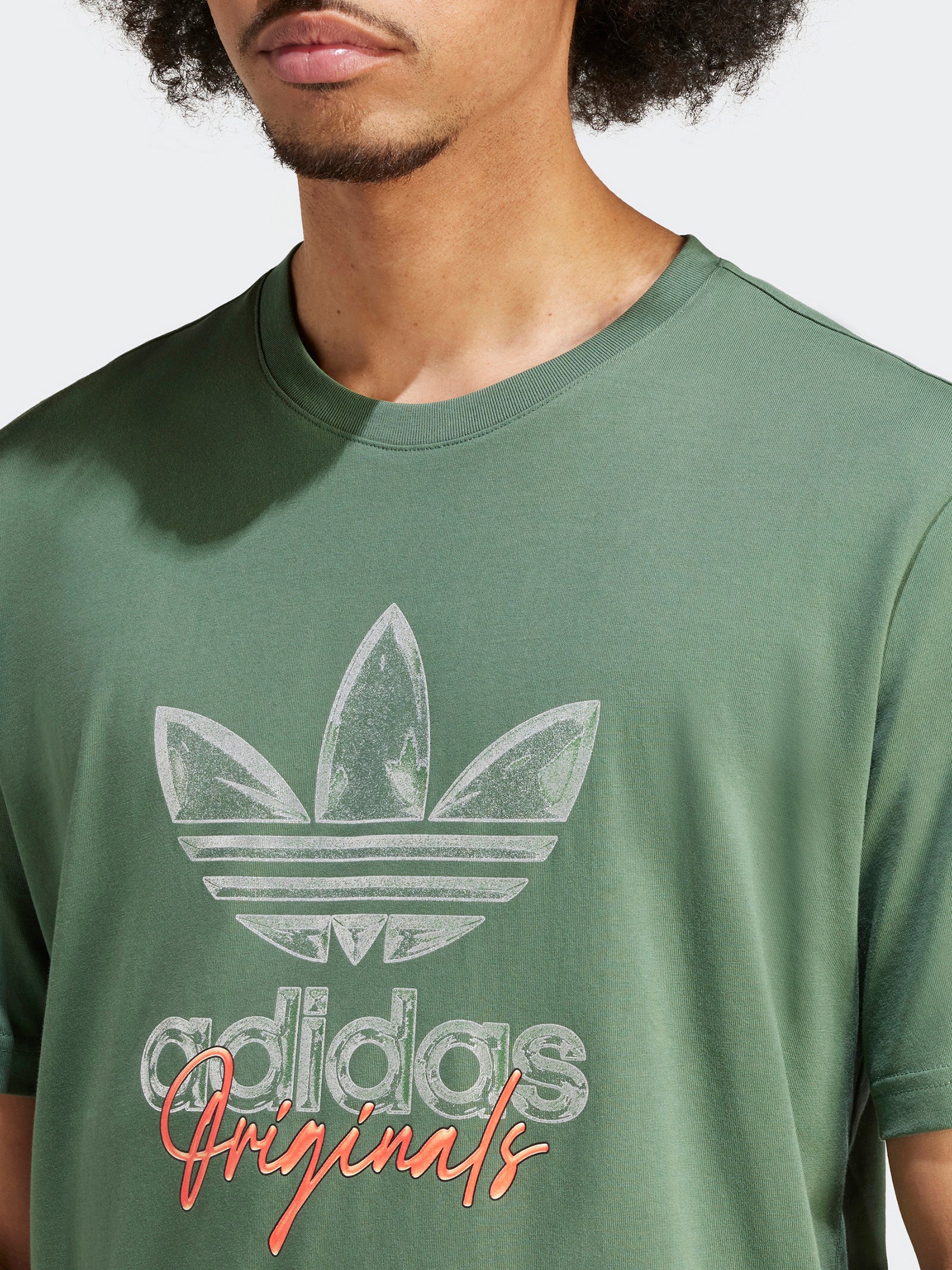 Logo Short Sleeve T-Shirt in Green Oxide