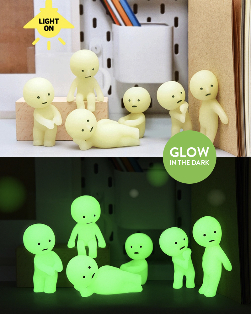 Smiski Mini Figure Series 1 Glow in the Dark Blind Box