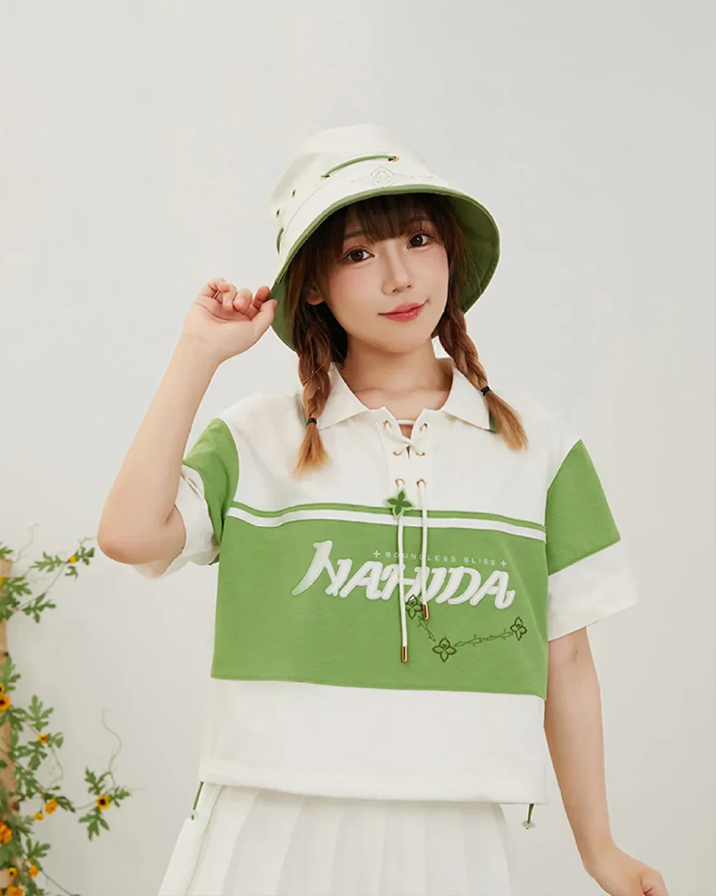 Genshin Impact Nahida Impression Polo Shirt