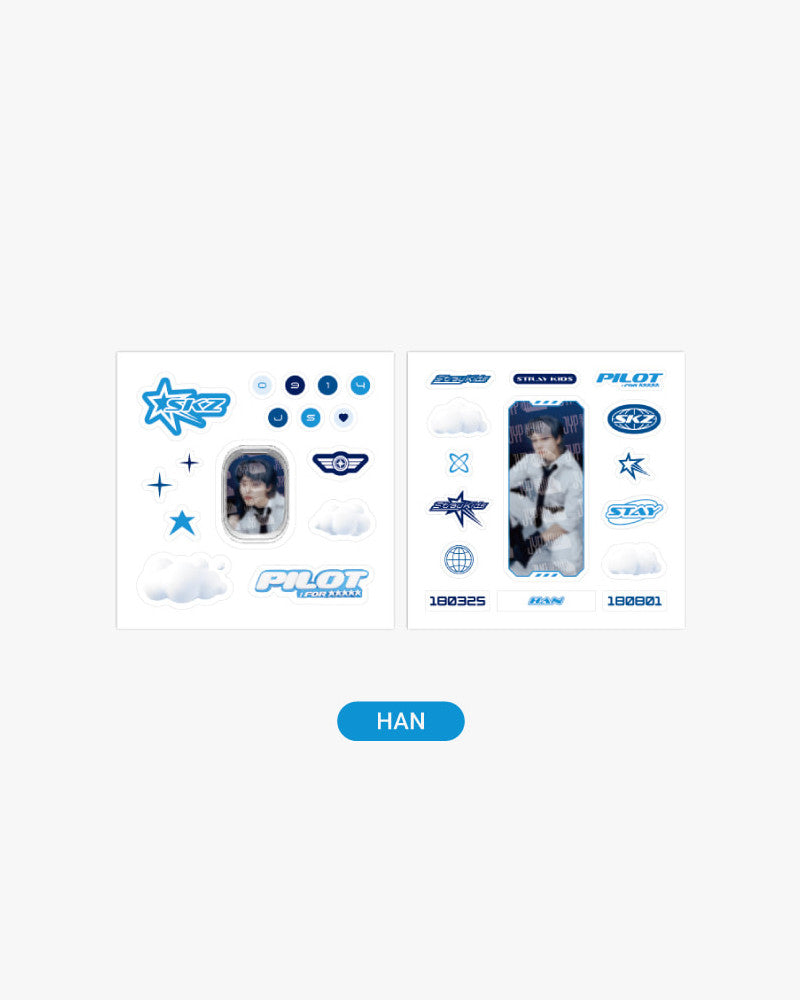 STRAY KIDS 3RD FANMEETING 'PILOT : FOR ¡ï¡ï¡ï¡ï¡ï' SMARTPHONE DECO SET