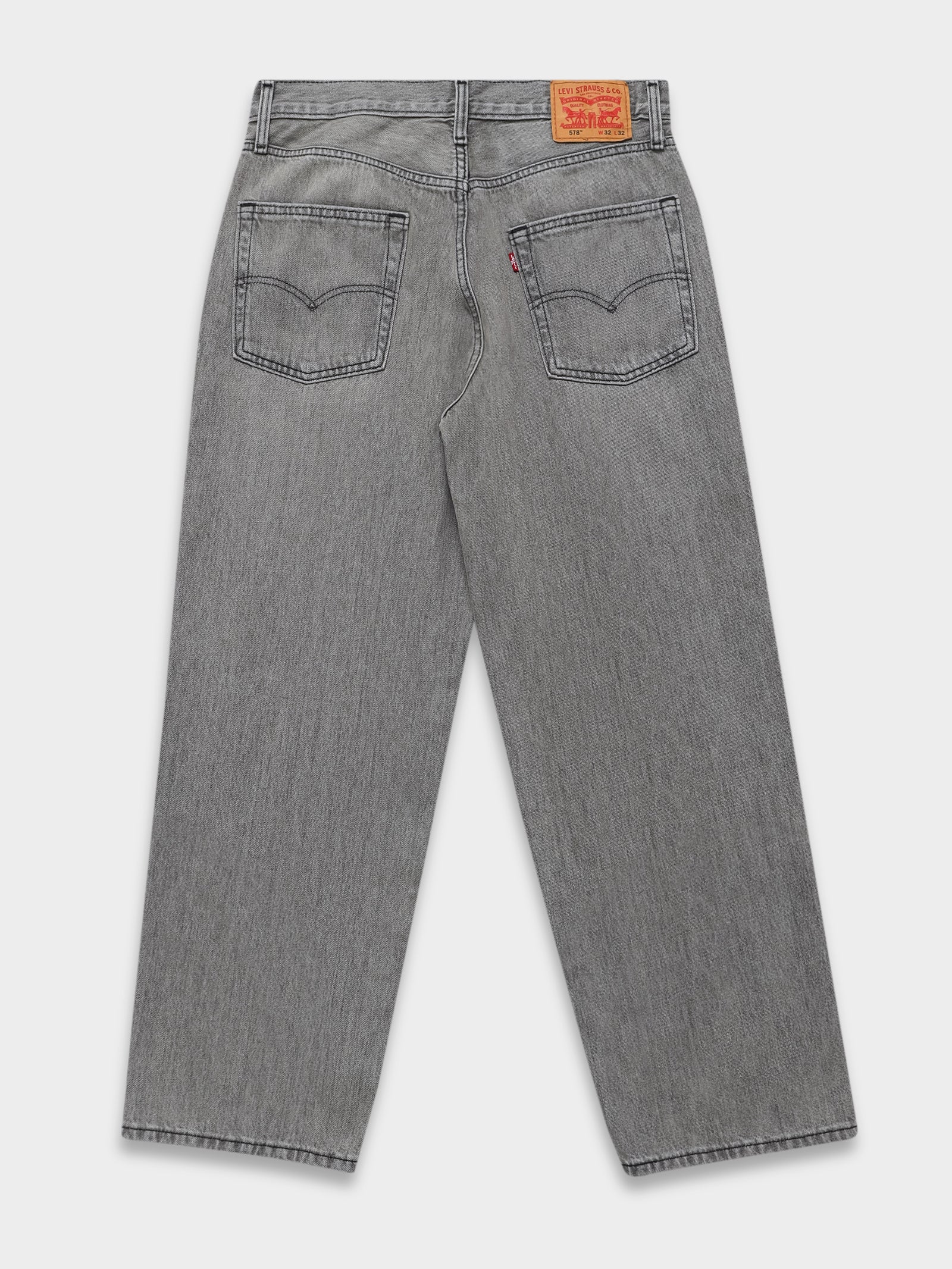 578 Baggy Jeans in Silver Silvertab