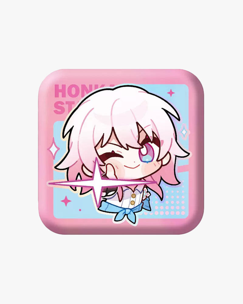 Honkai: Star Rail Pom-Pom Gallery Series Square Badge