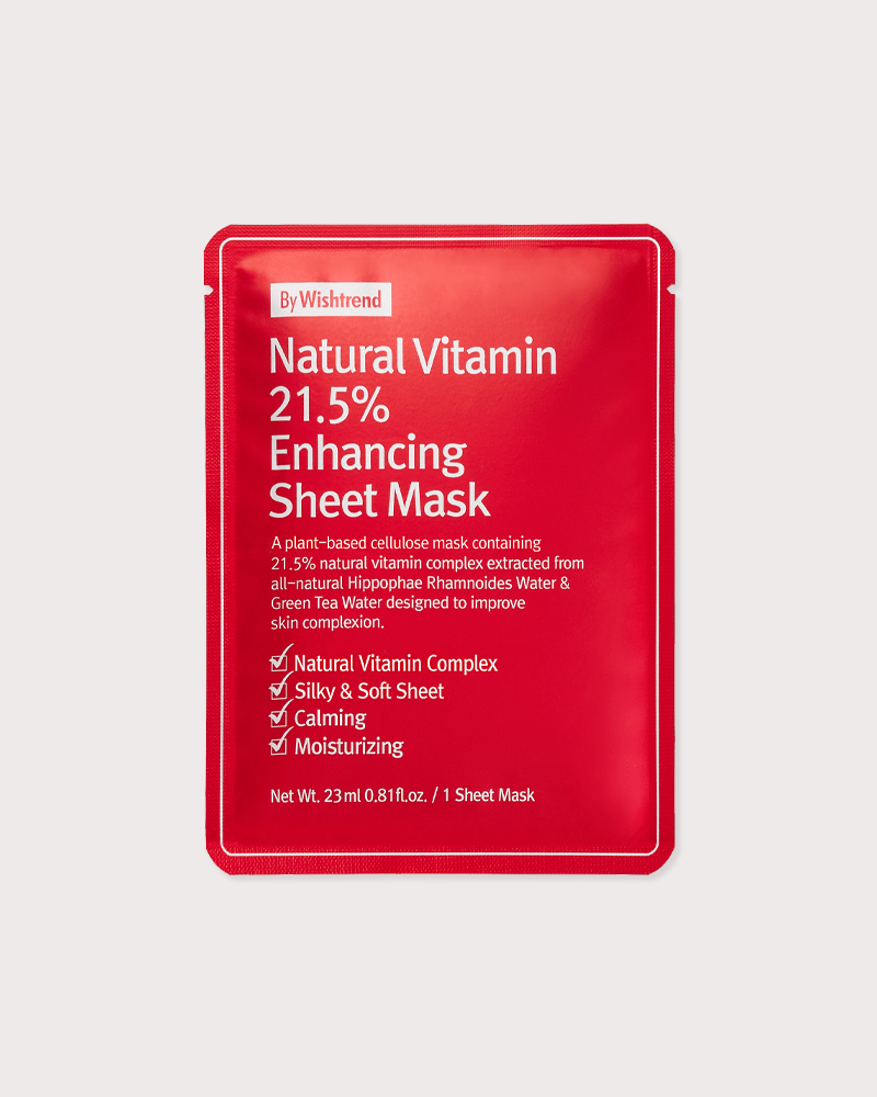 By Wishtrend Natural 21.5% Enhancing Sheet Mask