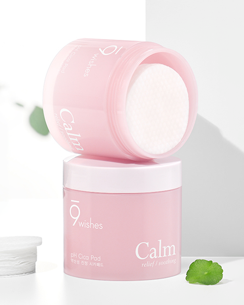 9Wishes pH Calm Cica Toner Pads