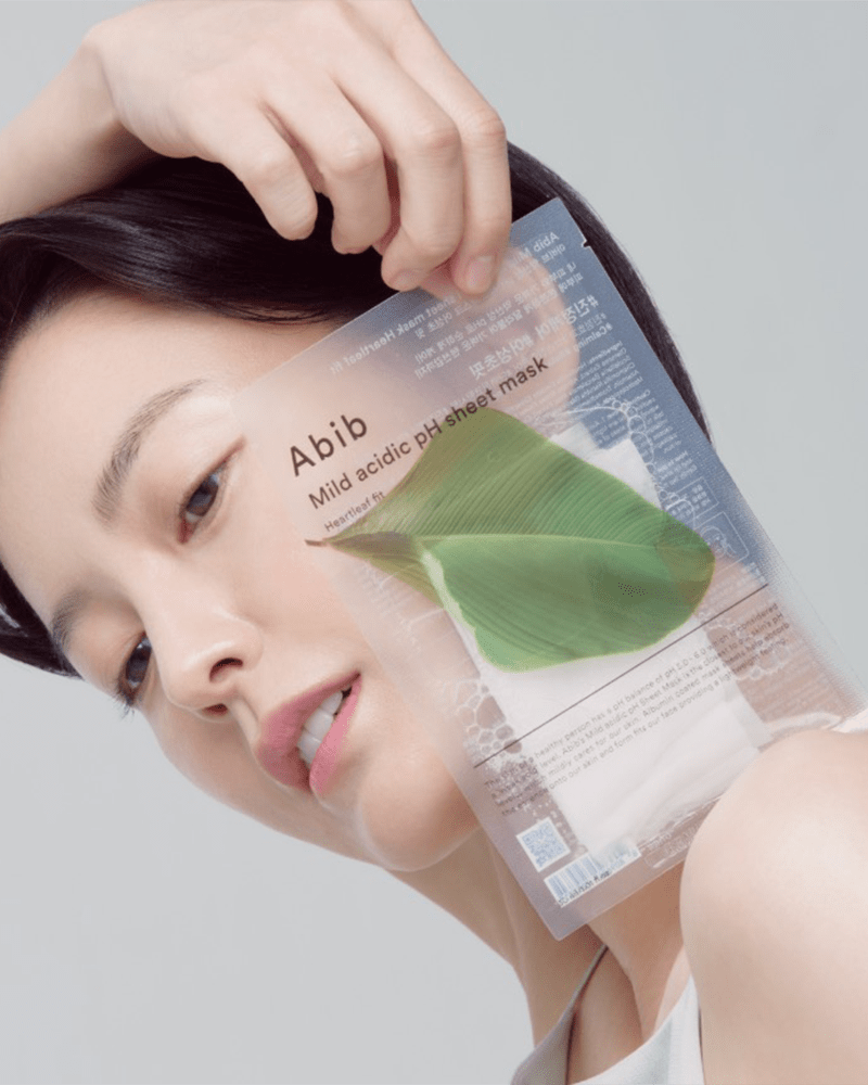 Abib Mild Acidic pH Sheet Mask #Heartleaf Fit